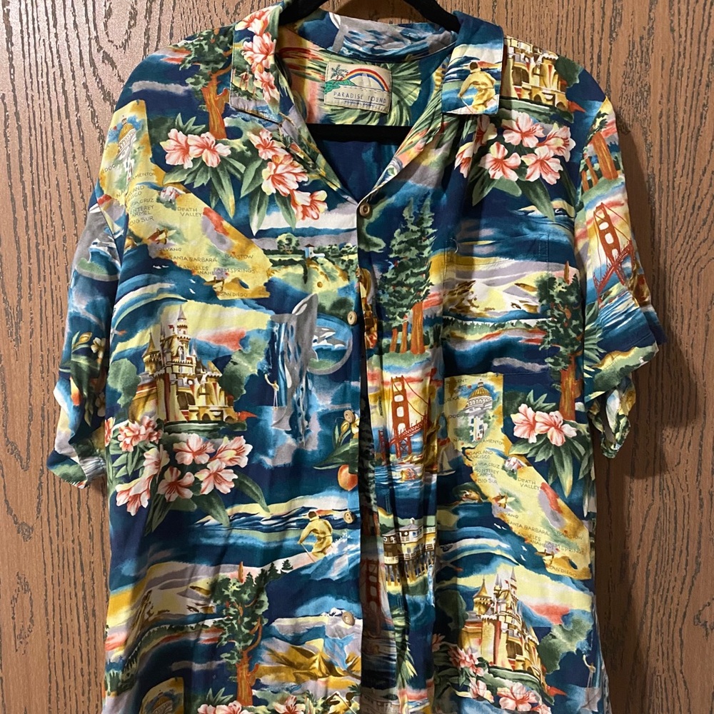 Vintage California Hawaiian Shirt
